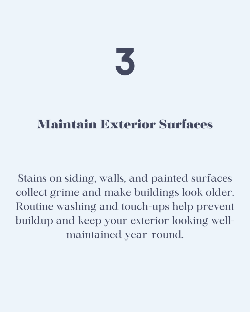 DBSCleaning's tweet photo. First impressions are everything. Your building’s exterior sets the tone before anyone even walks inside — from clean entryways to bright lighting and well-maintained surfaces, a polished exterior shows professionalism, care, and attention to detail. https://t.co/LDUL2ZMQQ0