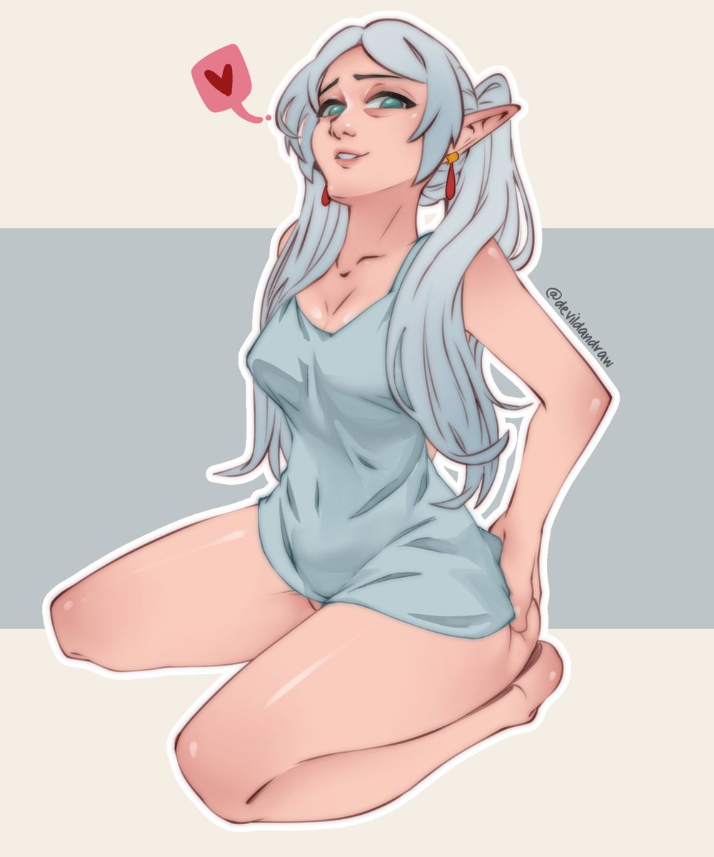 devildandraw's tweet image. #frieren