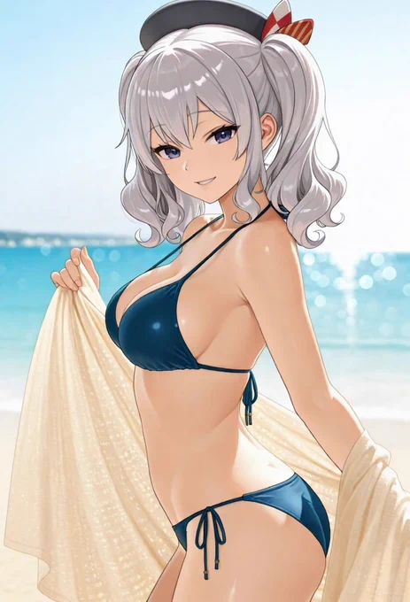 夏の鹿島 #艦これ SFW illustration