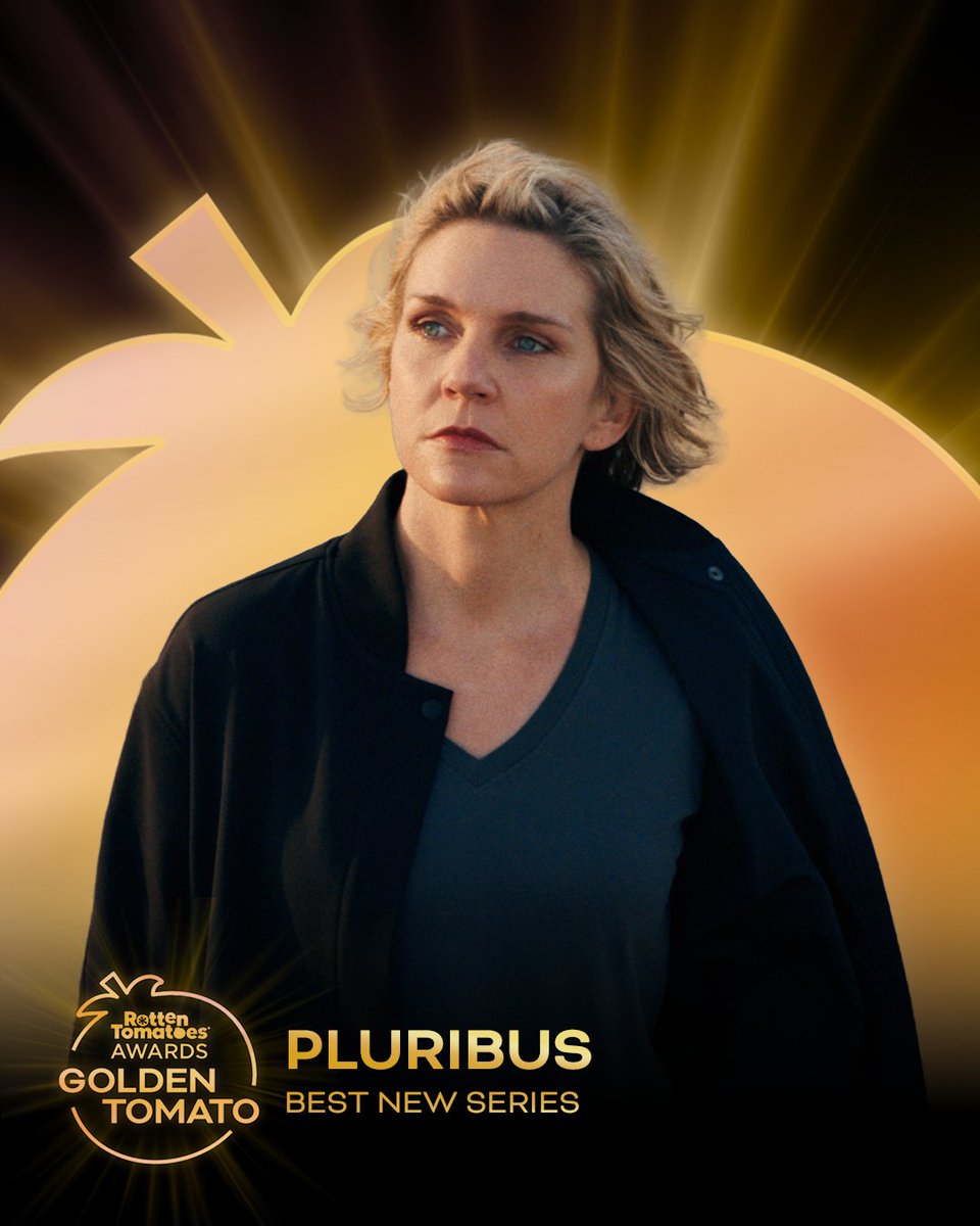 #Pluribus wins the Golden Tomato for Best New TV Series.
editorial.rottentomatoes.com/article/rotten…