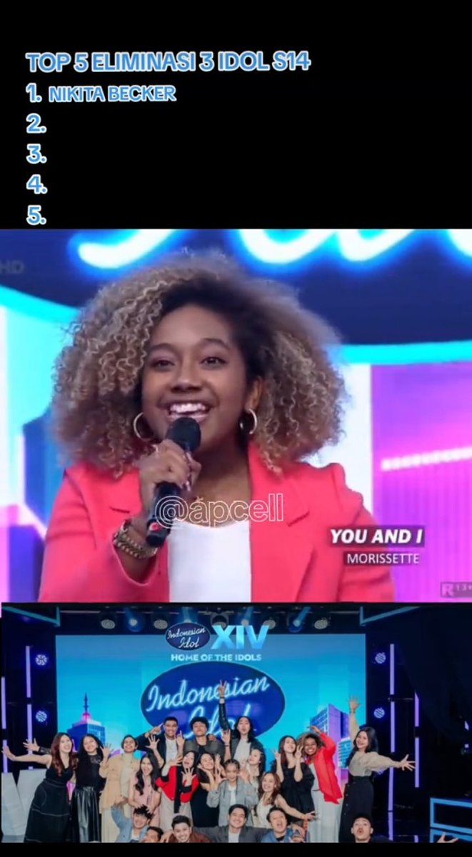 mowiefanboy's tweet image. nikita becker - you and i by morissette

INDONESIAN IDOL 2026
indonesia really love morissette🫶