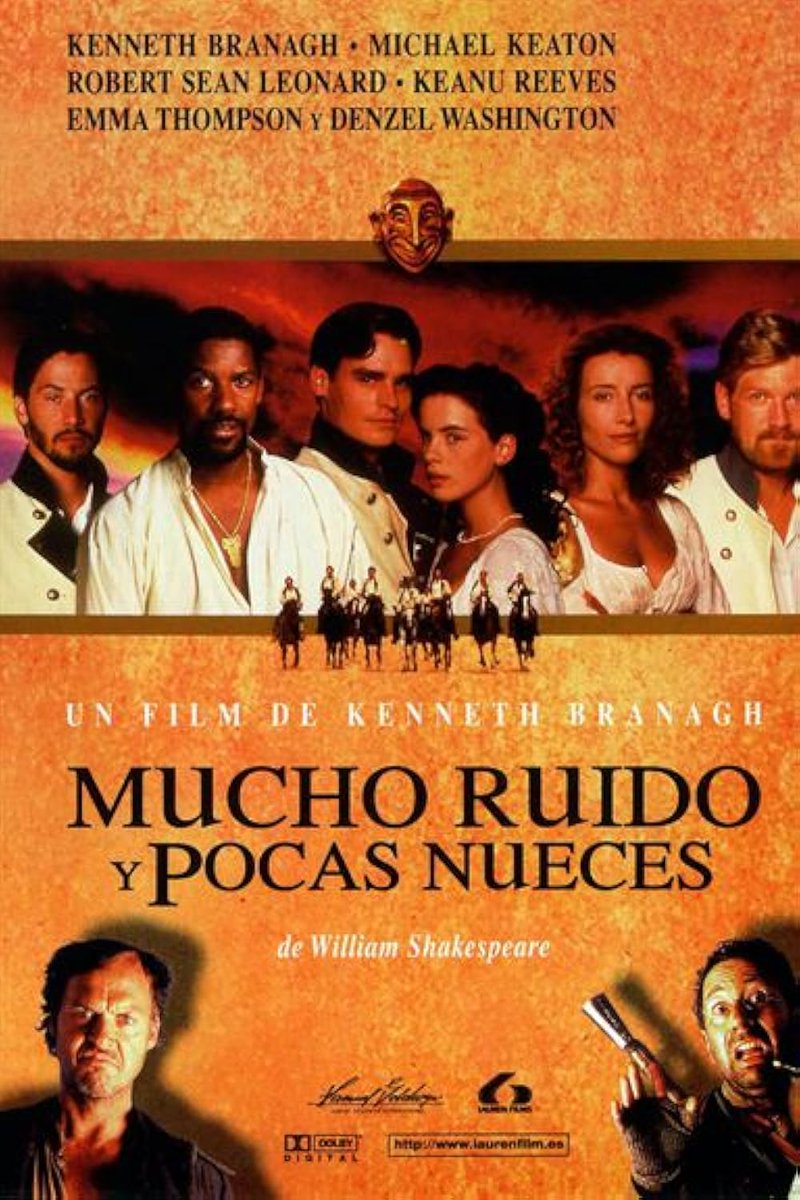 #EscenasMíticas #MuchoRuidoYPocasNueces Es una de mis favoritas en cuanto a adaptaciones de la obra de Shakespeare se refiere, de mis favoritas de la filmografía de Kenneth Branagh y se la considera la mejor adaptación de “Mucho ruido de pocas nueces”. clubcinefilos.blogspot.com/2026/01/escena…