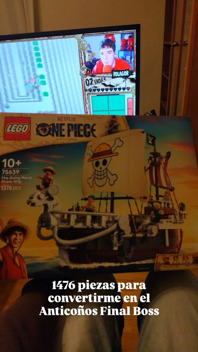 1376* piezas para convertirme en el Anticoños Final Boss 

Folagor eres más malo que una rampa en una residencia de ancianos 
(nunca cambies)