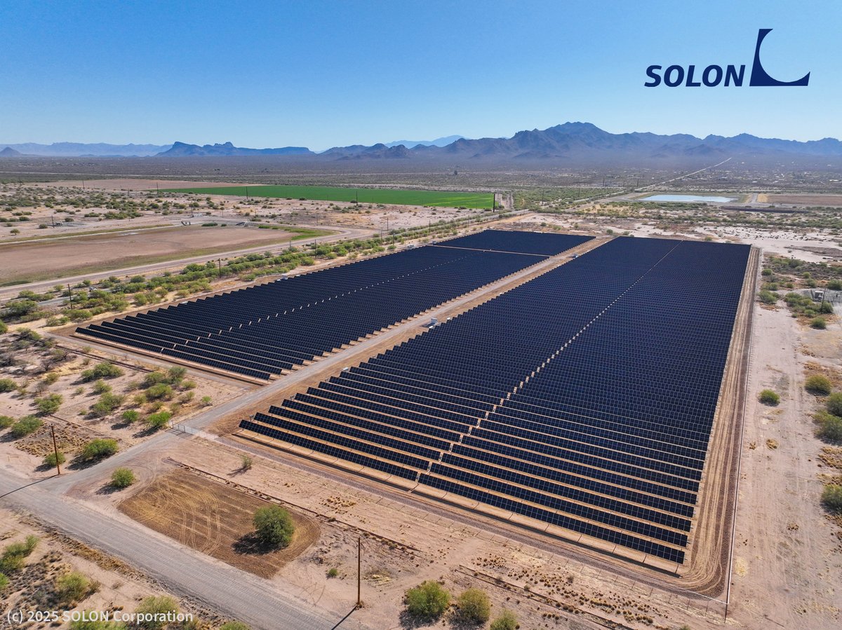 Our recent landmark 8.75 MW behind-the-meter solar project at Tucson Water’s CAVSARP facility is the largest known installation of its kind in Arizona and showcases SOLON’s leadership in delivering innovative renewable energy solutions. Read more: solonamerica.com/about-us/press…