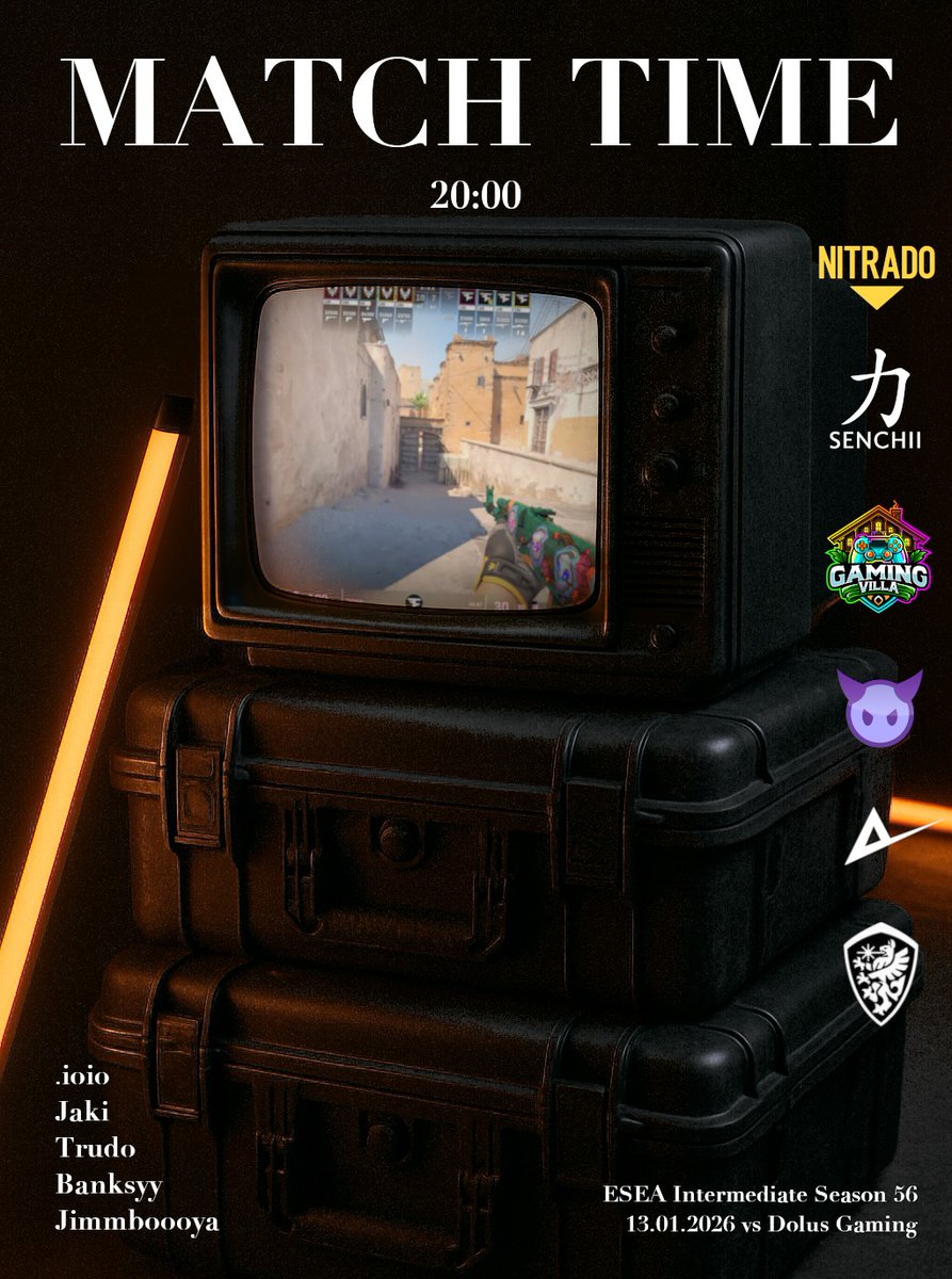 Heute um 20:00 Uhr spielt Team Talents in der <a href="/ESEA/">ESEA League</a> gegen Dolus Gaming! 

Good Luck Jungs!