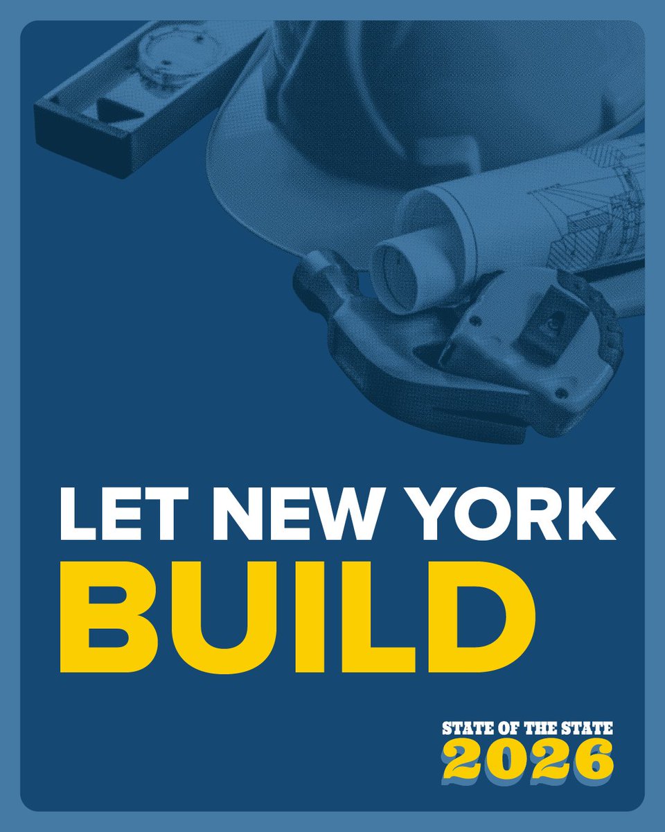 Housing. Infrastructure. Clean energy.

When communities say yes, New York will LET THEM BUILD.