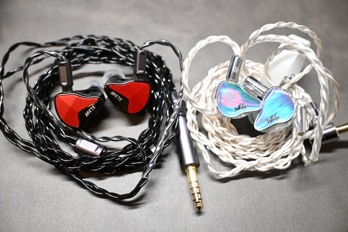 ZiiGaat x Fresh Reviews Arete Ⅱ VS WLMOUSE Huan IEM ほぼ同時期に 