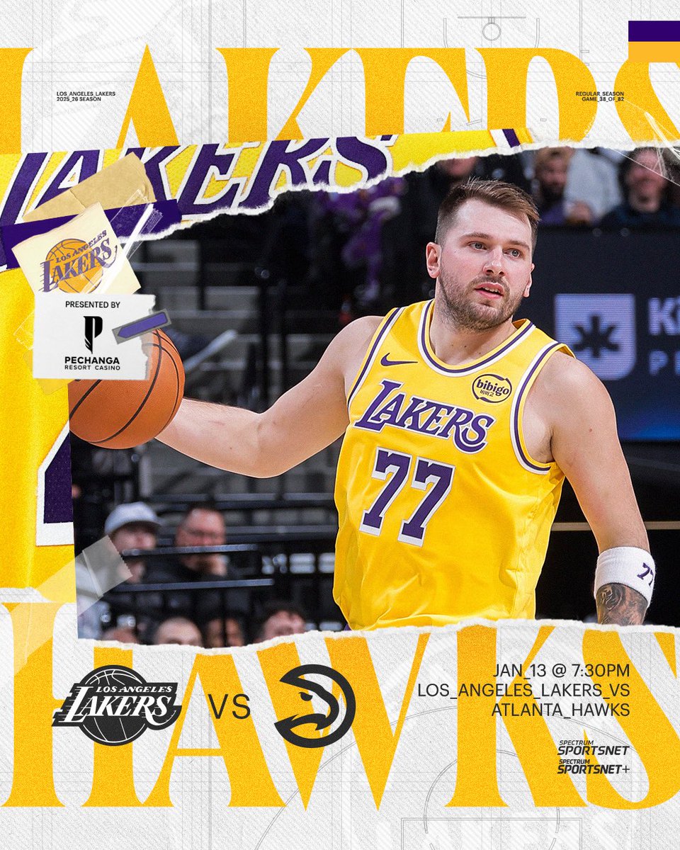 Live from downtown
🕢: 7:30 PM
📺: @SpectrumSN
📲: Spectrum SportsNet+
📻: ESPN LA 710/980 KWFB