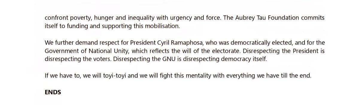 Aubrey Tau Foundation tweet media