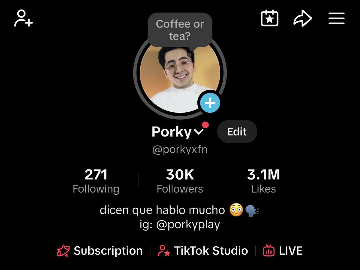 Soy afiliado en Twitch y llegamos a los 30k en Tiktok! 
Dos metas se me cumplieron al mismo tiempo hoy🤪