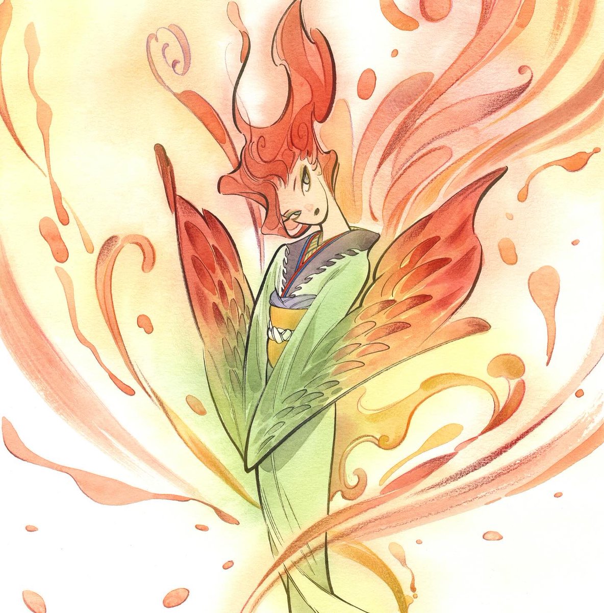 vanarkrid3's tweet image. Jean Grey by Peach Momoko