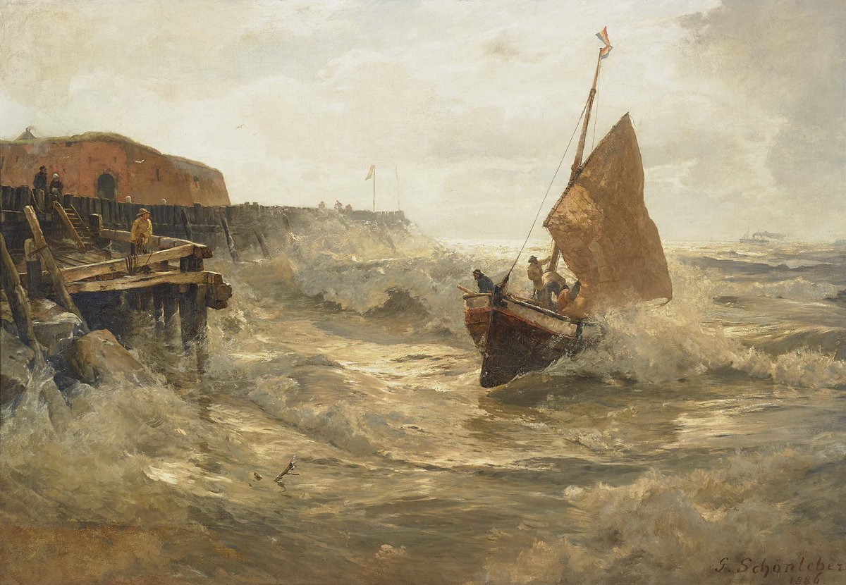 Assiko23's tweet image. Quand la contrainte devient source de beauté. ✨

Enfant, Gustav Schönleber (1851-1917) perd l’usage d’un œil, mais transforme cette épreuve en force: son regard devient peinture. 🎨👀