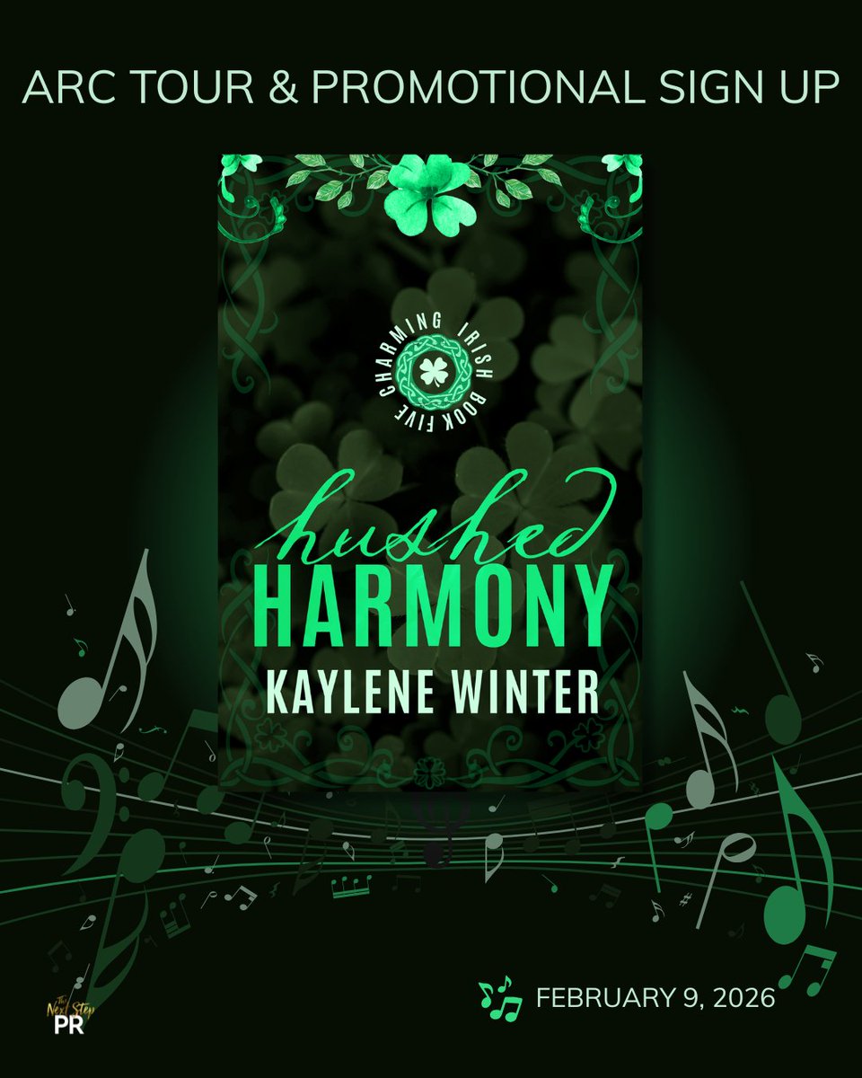 𝗡𝗘𝗪 𝗦𝗜𝗚𝗡 𝗨𝗣 𝗔𝗟𝗘𝗥𝗧! 📣
#HushedHarmony by @KayleneRomance
Genre: #ContemporaryRomance
Releasing 2.9.26
#SignUp  bit.ly/HushedHarmonyR…
#HostedBy <a href="/TheNextStepPR/">The Next Step PR</a>
Learn more at thenextsteppr.com