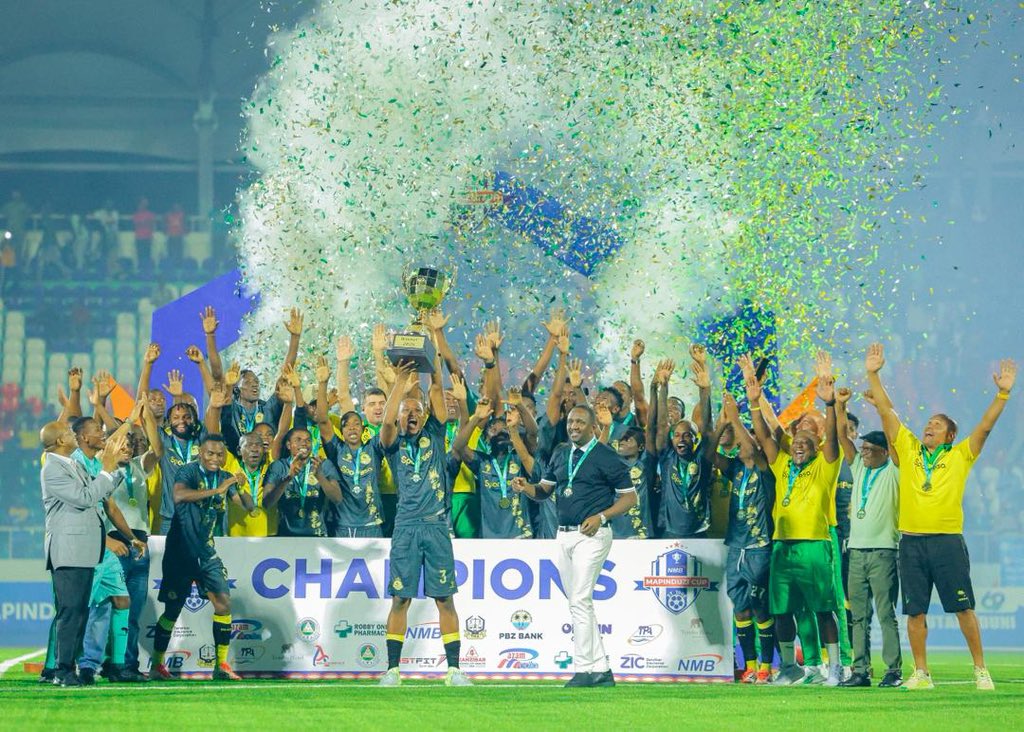 YoungAfricansSC's tweet photo. 𝐂𝐇𝐀𝐌𝐏𝐈𝐎𝐍𝐒 #MapinduziCup2026 https://t.co/t8CBU72RLI
