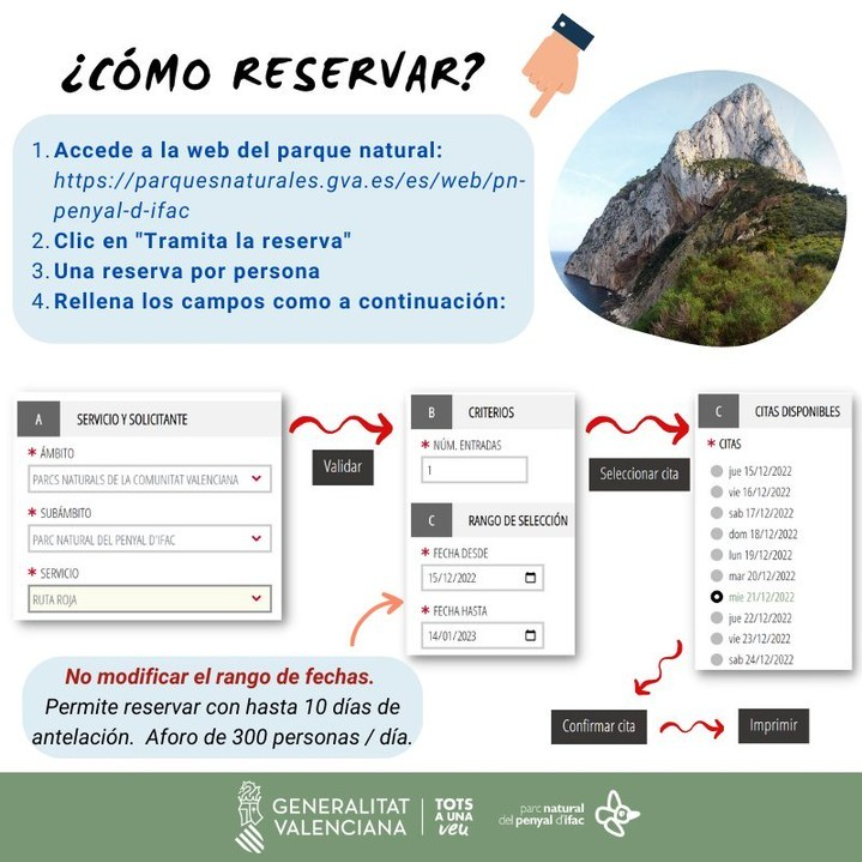 Inmobres's tweet image. ℹ️ Recuerda que para subir al Peñón de Ifach hay que tener cita previa.
Para pedir cita 👇
🌐 calpe.es/es/descubre-ca…

#Calp #Calpe #Inmobres #CostaBlanca #PeñóndeIfach #CitaPrevia #Inmobiliaria