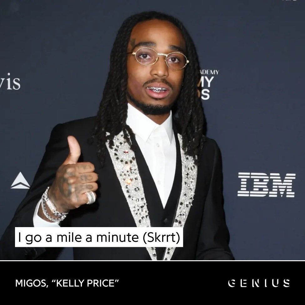 CDTVProductions's tweet image. remember when quavo flexed driving 60mph