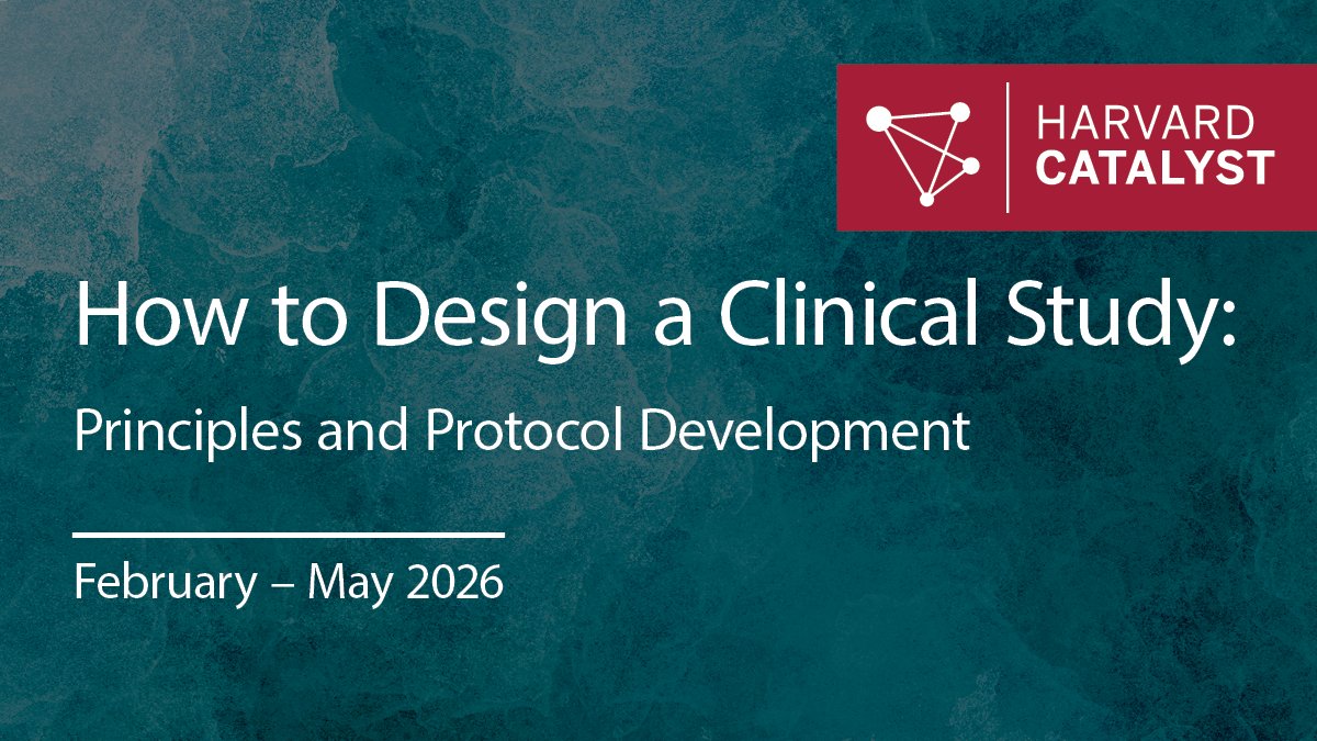 Harvard Catalyst tweet media