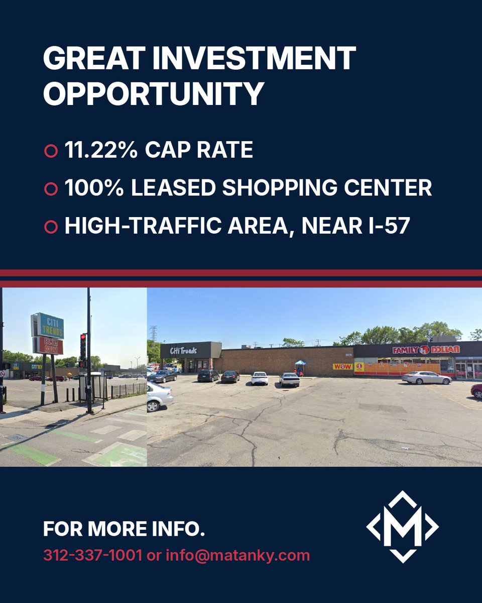 Celebrating Phalanx Family Services at Halsted Plaza for their impact in West Pullman, supporting families across Chicago’s South &amp; West Sides. The center is also 100% leased and for sale at a reduced price (11.22% CAP). Contact Terri Cox: 312-977-2028. #GivingBack #CRE #ForSale