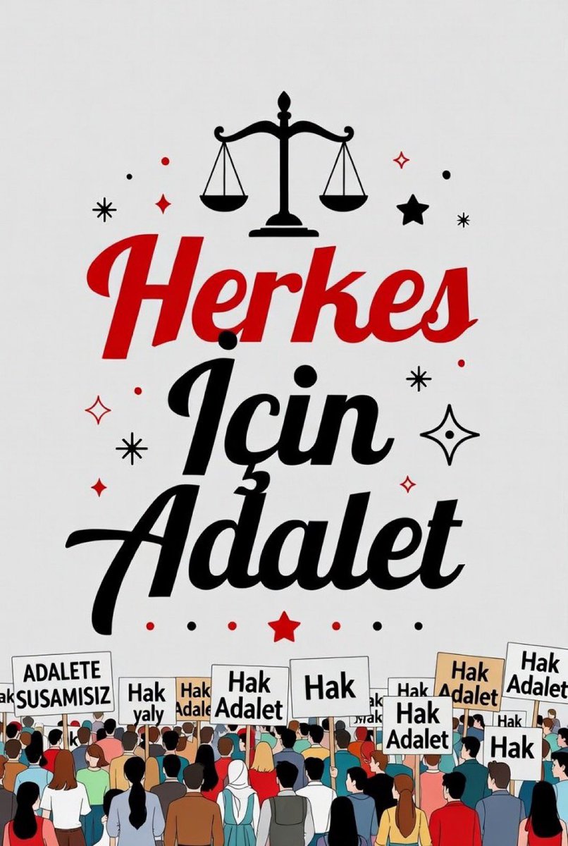 #herkesiçinadalet
