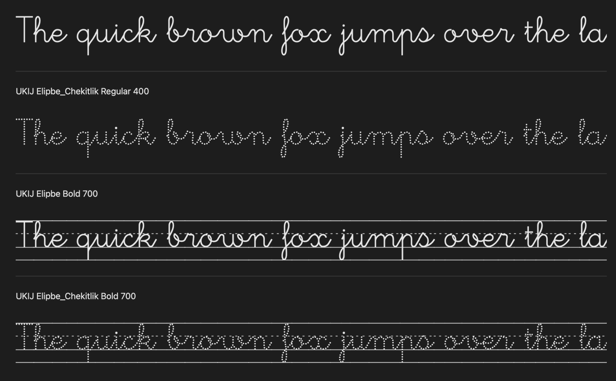 Os dejo esta nueva fuente que he descubierto para mis materiales en Word y Canva. Es la que mejor definición tiene hasta el momento. 😉
🔗 online-fonts.com/fonts/ukij-eli…