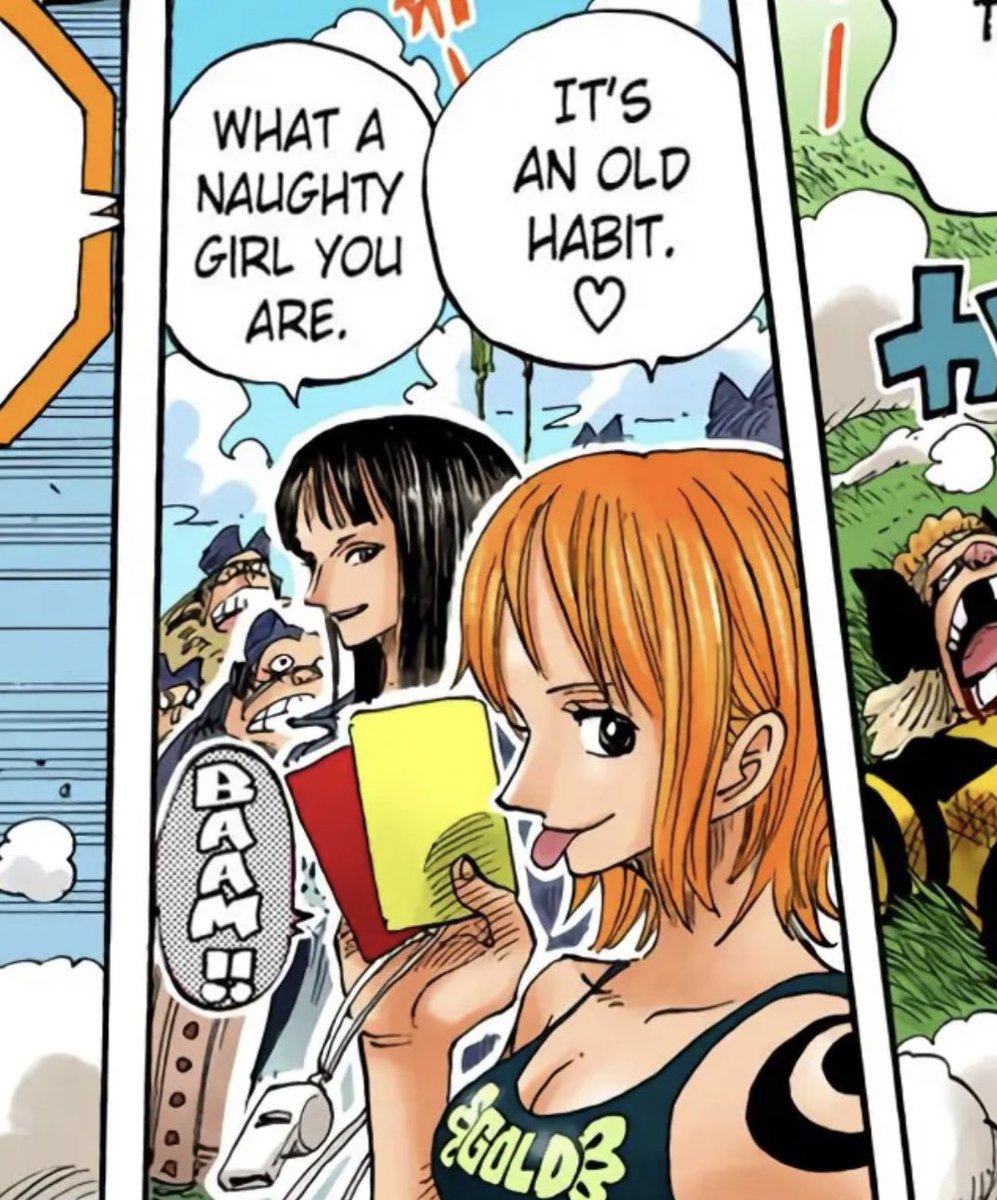 nami better than me, i would’ve folded so fast if robin said that to me