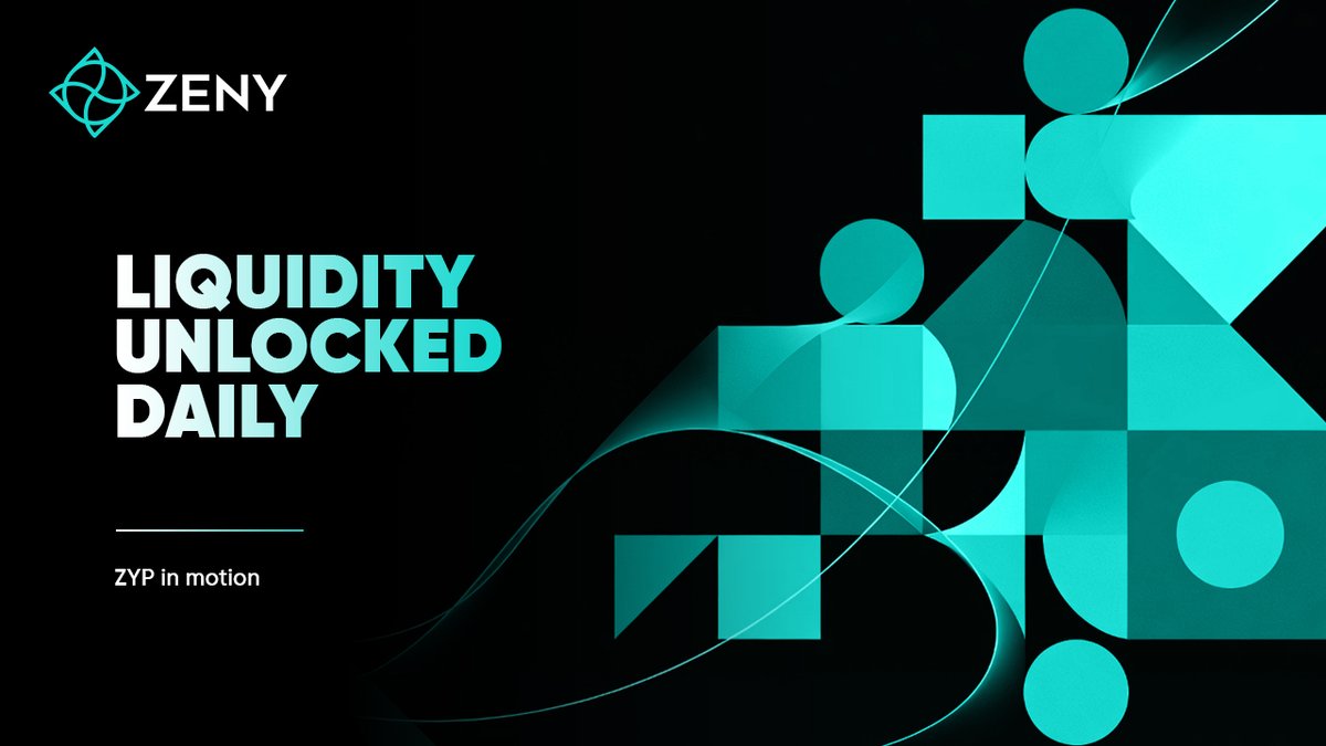 zenyprotocol's tweet photo. ZENY's ZYP isn't sitting idle—it's designed to circulate, redeem, and compound value every day across the ecosystem. The more it moves, the stronger the network becomes. True liquidity is the ultimate incentive engine. #ZENY #ZYP #Web3 #DAO #LiquidityIncentives #CirculatingValue https://t.co/itTVdmsHd5