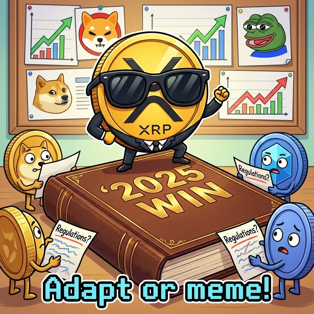 XRP just flexed a legal W in 2025, and now altcoins are either rewriting  their pitch decks or making memes. Is this a playbook or just another  TikTok trend for crypto lawyers?