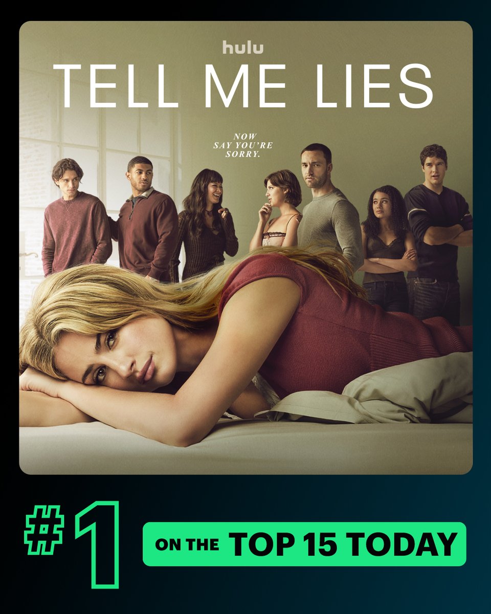 Tell Me Lies on Hulu tweet media