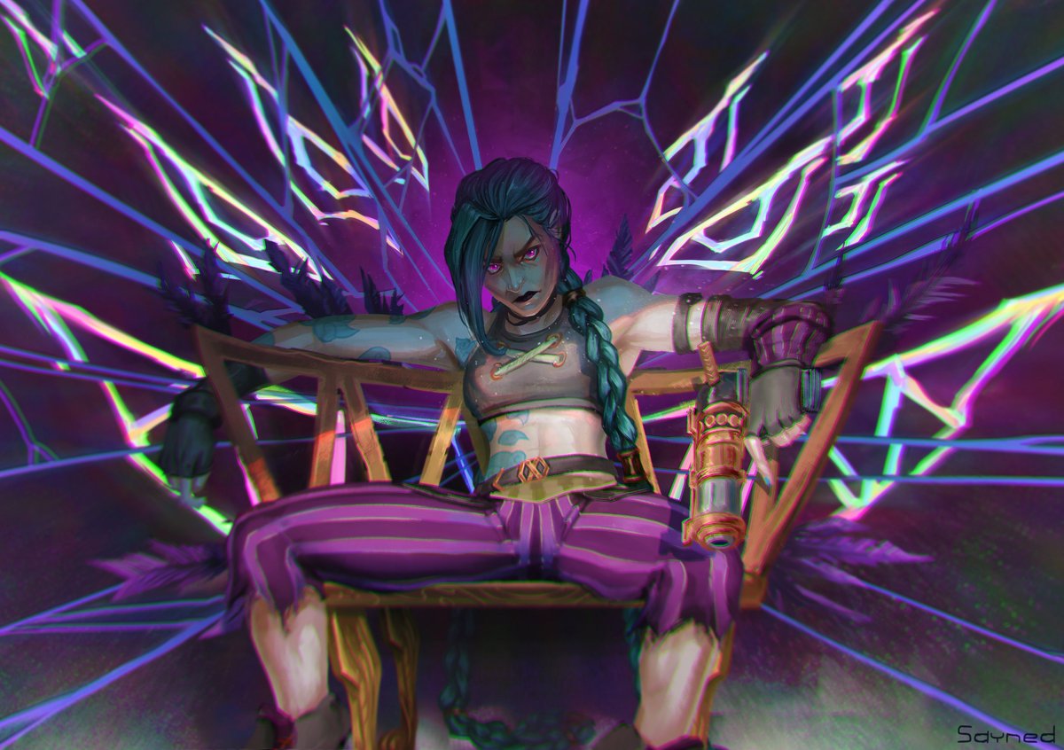 thatSayned's tweet photo. yo, #PortfolioDay 

i make semi-realistic paintings and my commissions are open!
#arcane https://t.co/cHYBIIOL9t