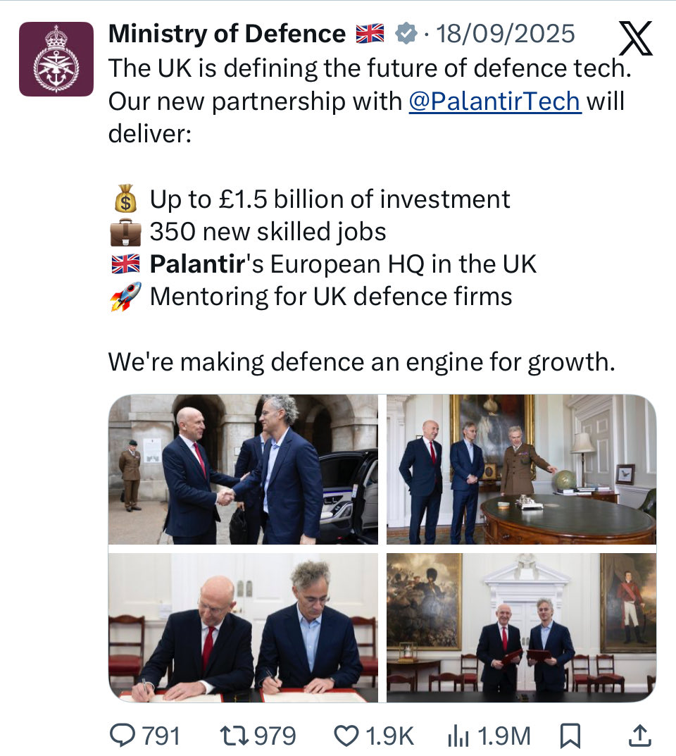 carolecadwalla's tweet image. If you want to understand why this ‘partnership’ is so profoundly dangerous, please read my latest piece

open.substack.com/pub/broligarch…