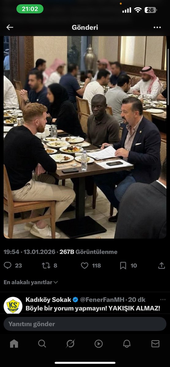 SeaGeldim's tweet photo. @ahmad4nka @DerinFenerli_ @FabrizioRomano @zimanavyblue Yarrak hayal ya aq arabı , iç şarabı sik Arab’ı demişler 😂 https://t.co/oOJXTiFGGU