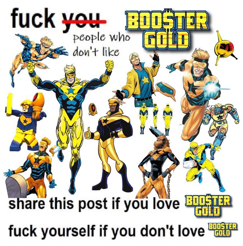 xena_lvr's tweet image. Share this post if you love booster gold (plus skeets)