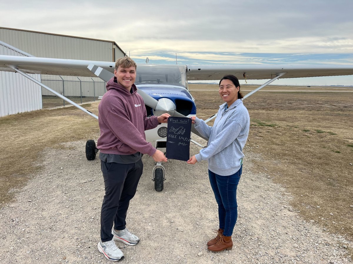 InThePattern1's tweet photo. Congratulations to Alexis, Kyle and Sammy on all completing their Initial Solos https://t.co/0aONR98urJ