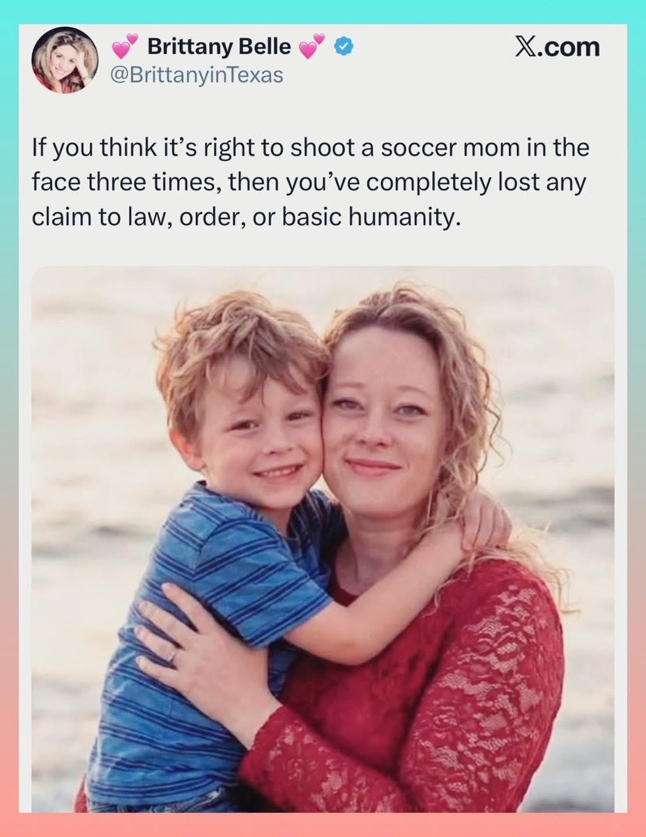 w_terrence's tweet image. Hold my Coffee: I need to set the record straight:  Soccer moms don’t run over ICE agents.

Soccer moms don’t put illegal aliens before their own children.

The media and people keep pretending this is normal behavior. It’s not. A real mom protects her kids, puts their safety…