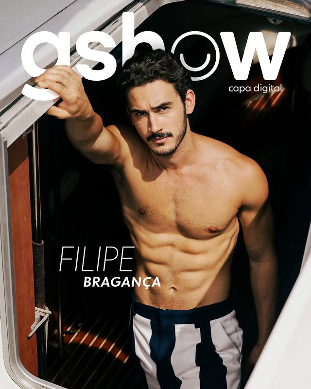tracklist's tweet image. Filipe Bragança, estrela de #CoraçãoAcelerado, é capa da nova edição da revista gshow.