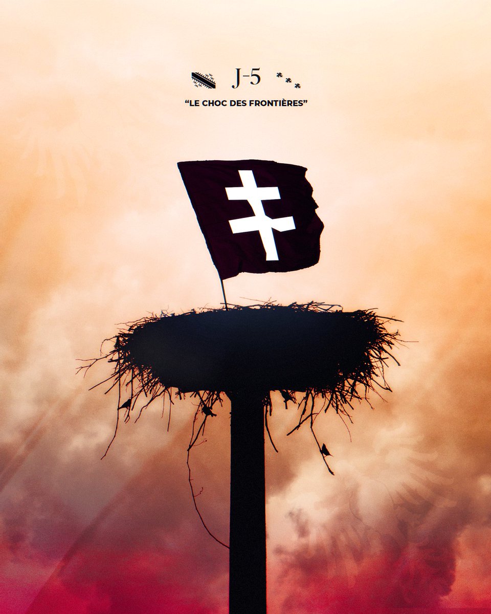 bapt_graph's tweet image. « 𝐂𝐡𝐨𝐜 𝐝𝐞𝐬 𝐟𝐫𝐨𝐧𝐭𝐢𝐞̀𝐫𝐞𝐬 » 

J-5 avant le duel entre la LORRAINE et L’Alsace 🔥

@FCMetz vs @RCSA 

(Le visuel jour de match arrive samedi soir ⌛️👀)