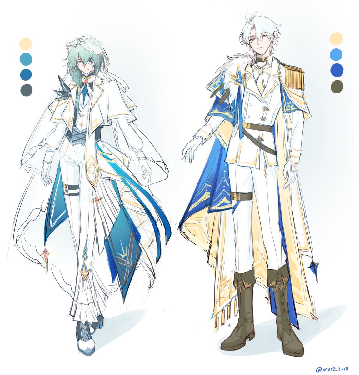 mer0_2310's tweet image. ☀️🌿 wedding concept (⁠｡⁠･⁠ω⁠･⁠｡⁠)⁠ﾉ⁠♡
#phainaxa  #厄夏  #ファイアナ