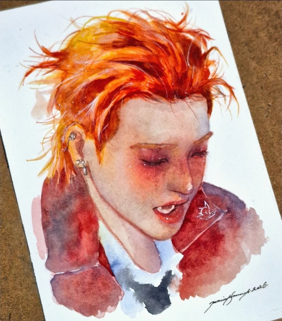 MarianaSmano's tweet image. Hi hi!! I'm selling these watercolors ♥️ 
90€ + WW shipping (excluding US) 
All shares will help me a lot!!