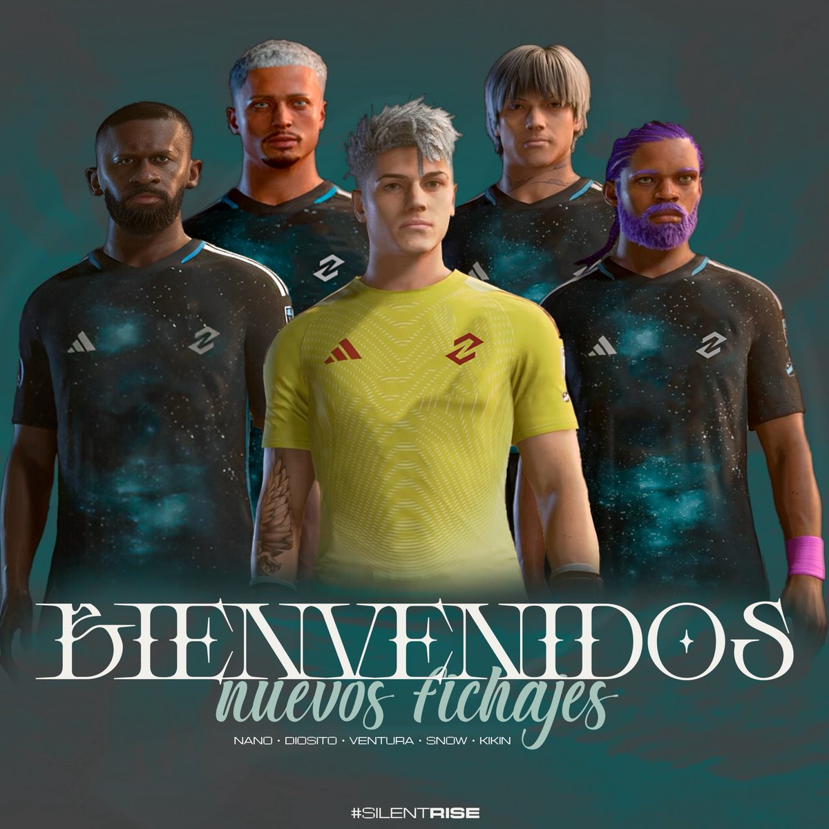 CryZeNGaming's tweet image. #MERCADOFICHAJES 👥

Traemos algunas de las nuevas incorporaciones Navideñas de cara a la siguiente temporada 🔥

@NanoAleman5 
@RauulDJR10 
@Ventura_4__ 
@OnlySnow14 
@Kikin10101 

Vamos con todo 💪

#SilentRiseCZN