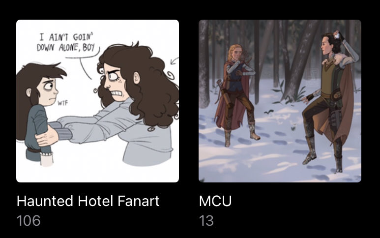 This comparison is really funny to me… haunted hotel activated some sort of drawing sleeper agent in me 😭