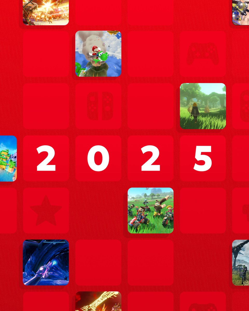 NintendoLatam's tweet image. ¡Tu resumen del año 2025 de #NintendoSwitch ya está aquí!

Revive no solo tus aventuras de 2025, sino también recuerdos de años anteriores con tu Nintendo Switch.

Consulta tu resumen personalizado aquí: year-in-review.nintendo.com/es-mx/