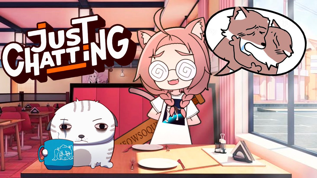 Finalmente... luego de quemar tiempo hablando en los juegos, tenemos un just chismiando, pero no de cosas raras, prometido✋

5:00 PM 🇲🇽 / 6:00 PM 🇨🇴 / 8:00 PM 🇦🇷

➜ twitch.tv/meowdem