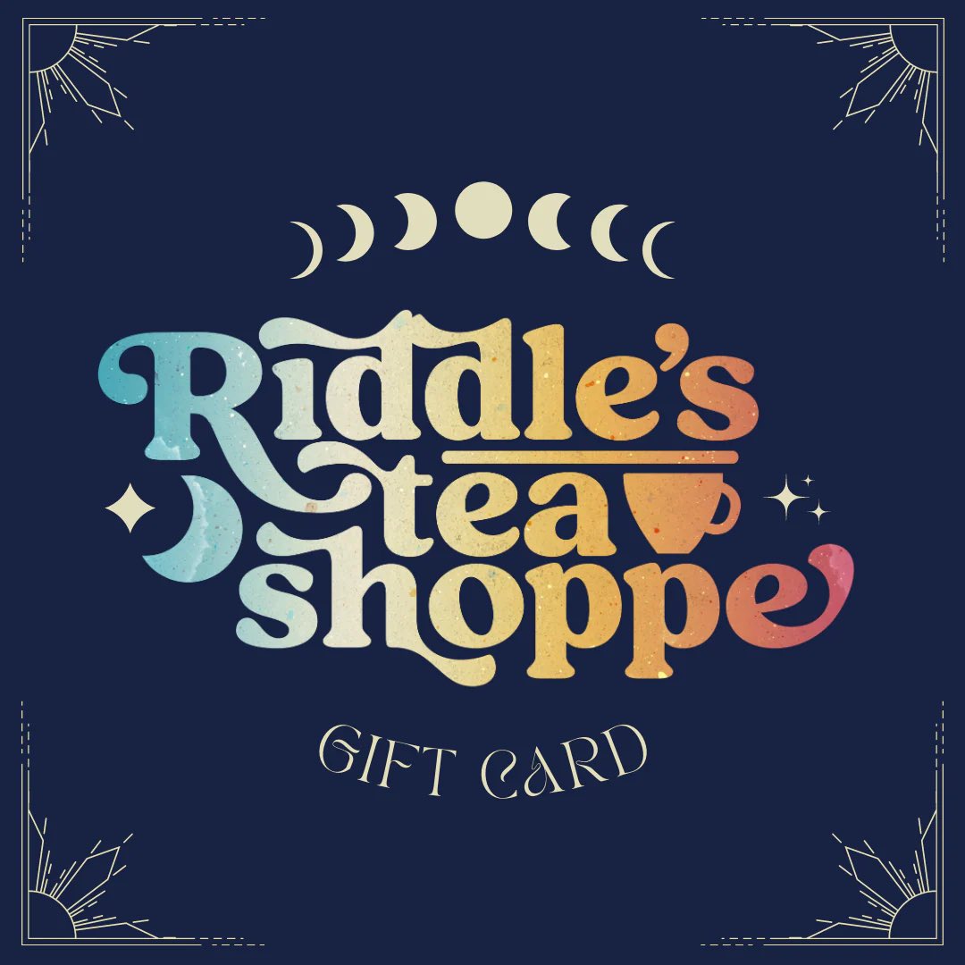 💖Shoppe is closed and orders are still shipping💖

But! Gift cards and preorders are available🎉

riddlesteashoppe.com/products/rise-…
