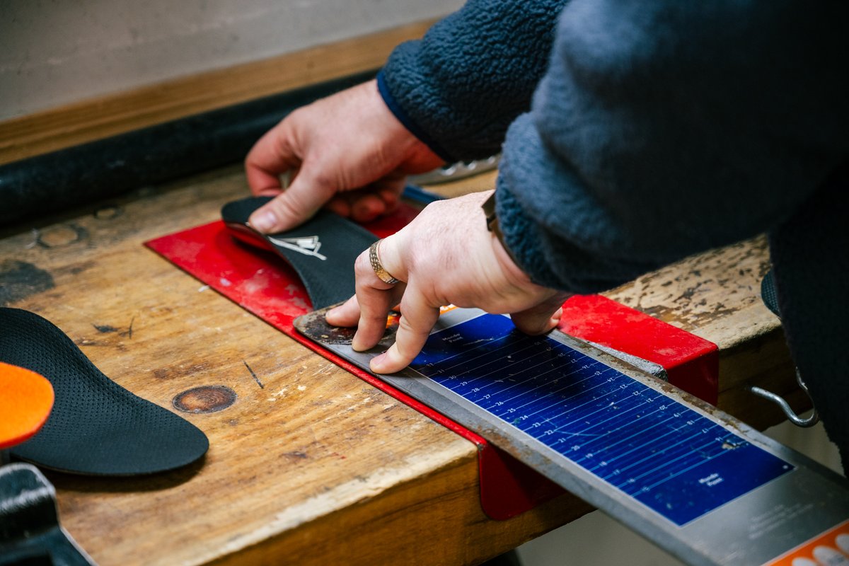 sundayriver's tweet image. What's the most important piece in your skiing setup? If you said boots, then you're correct. If your boot doesn't fit correctly, you're not setting yourself up for success. From adding a little extra wiggle room to creating custom footbeds, our team has got your feet covered.