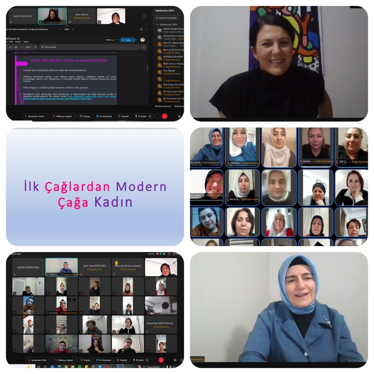 📌BU DÖNEMİN SON ONLİNE EĞİTİMİNİ GERÇEKLEŞTİRDİK!..

🔴Başlığımız: "Kadın Liderlik Eğitimi Tarihsel Temeller ve Liderlik Becerileri"
🔴Konuğumuz: Doç. Dr. Hatice ALTUNOK

Sunumlarından dolayı kıymetli hocamıza teşekkür ediyoruz.

<a href="/Sdka_Aydin/">Sıdıka AYDIN</a> 
<a href="/MemurSenKonf/">Memur-Sen</a>