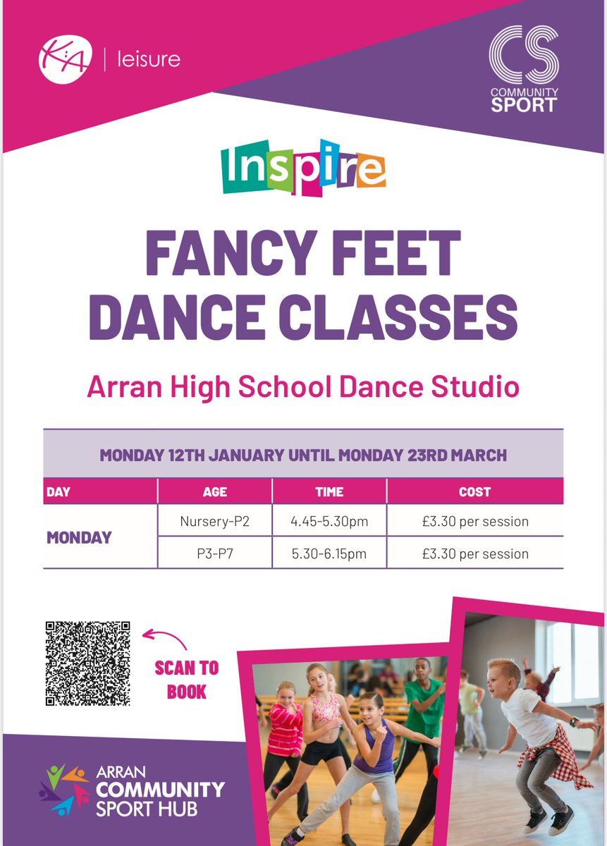 NA Active Schools Arran Cluster tweet media