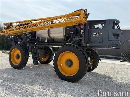 FarmsNews's tweet image. 2024 Hagie STS16 👇

Boom leveling, 120-foot boom width, hydraulic tread adjust, 15-inch nozzle spacing, stainless tank, narrow tire width, and more.

usfarmer.com/chemical-and-f…

#Sprayers