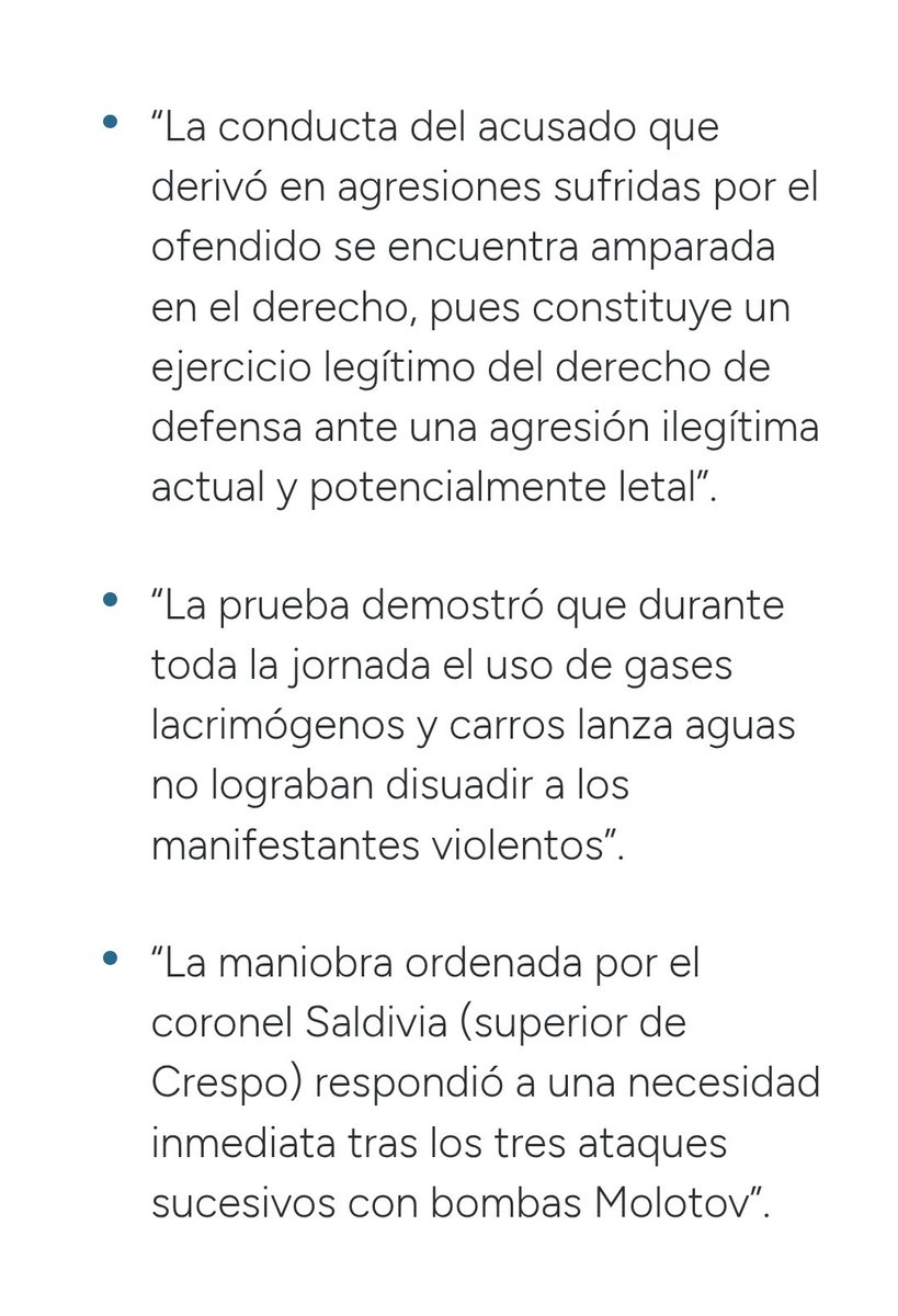 mmullor2016's tweet photo. @GustavoGaticaV Jueza durante la lectura del veredicto que absolvió a Crespo: "Gustavo Gatica se incorpora a participar activamente en lanzamiento de piedras al personal policial". Lanzar piedras, destruir y avalar la violencia NO es un derecho. https://t.co/fM7fChFAsh