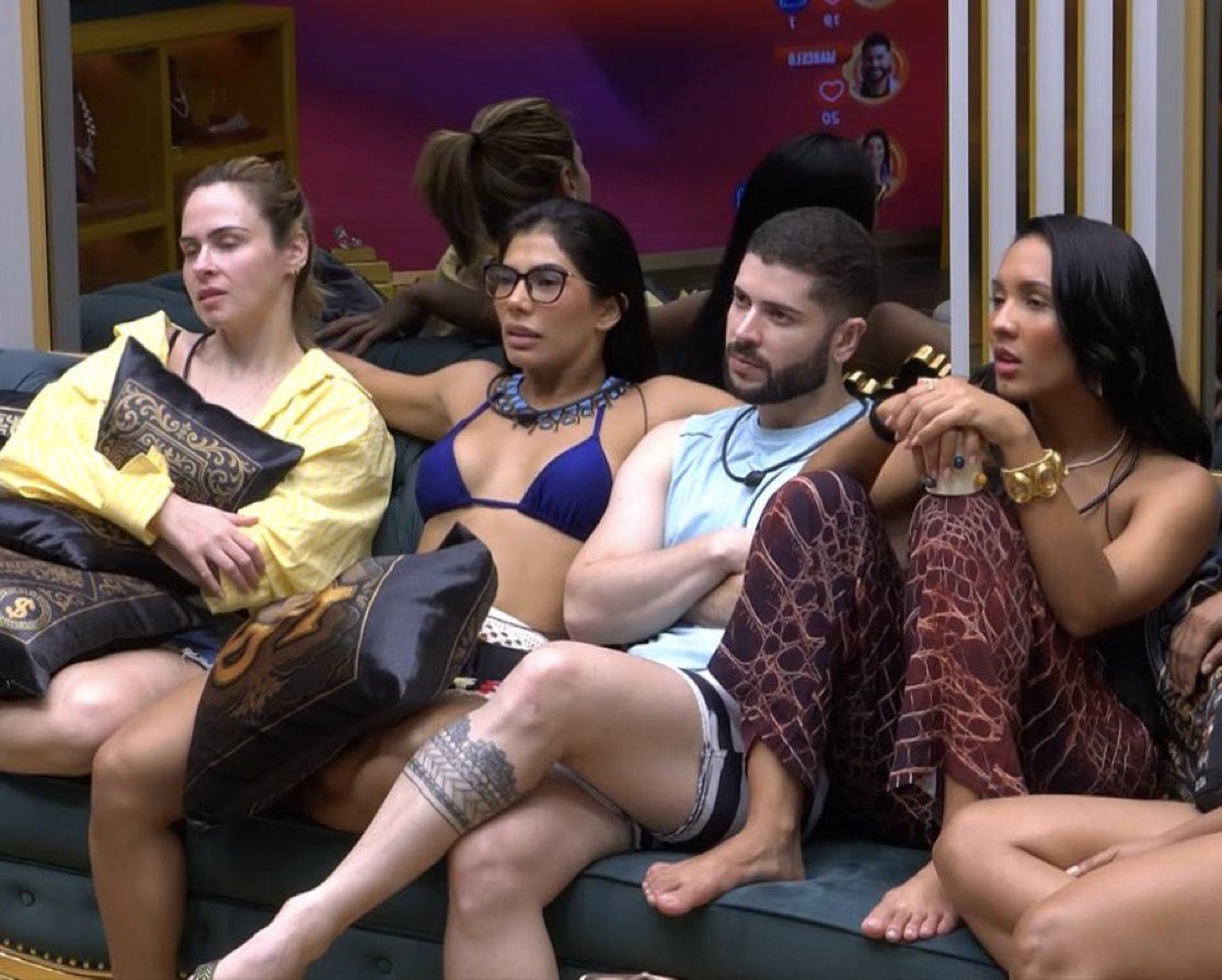 tuittagael's tweet image. eles grudaram mesmo né? e eu amei esse grupinho #bbb26