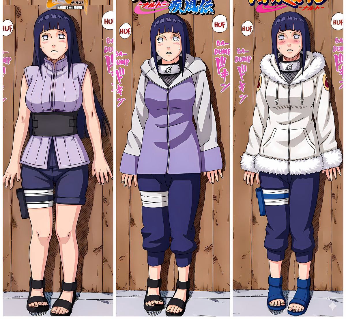 I love all of Hinata’s outfits💜